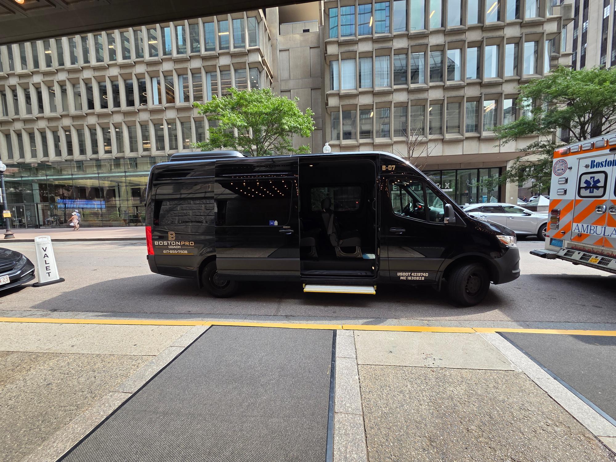 Sprinter/Van Chauffeur Service for Groups