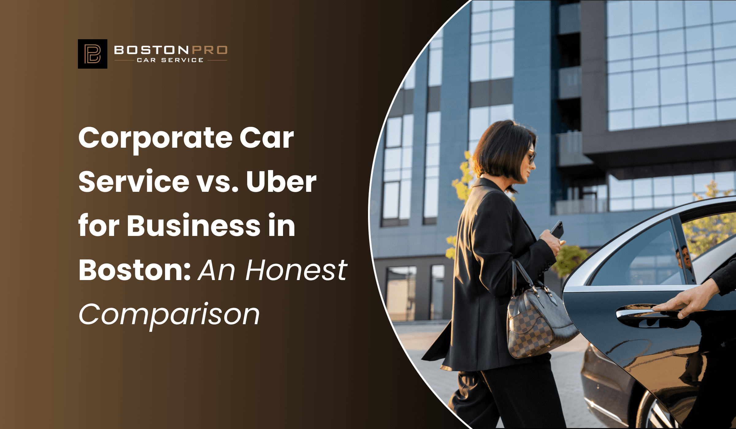 Corporate Car Service vs. Uber for Business in Boston: An Honest Comparison